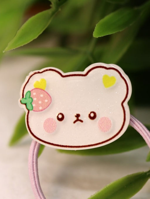 Набор аксессуаров для волос Hand bear, pink, 3 шт. в наборе - I likegift фото 5