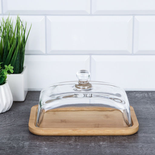 Масленка / LFY-KT251-2 /уп 24/ на деревянной подставке - Галеонтрейд фото 3