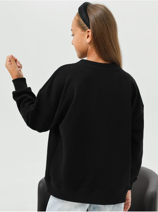 Свитшот Мартина Черный Девочка - София фото 10