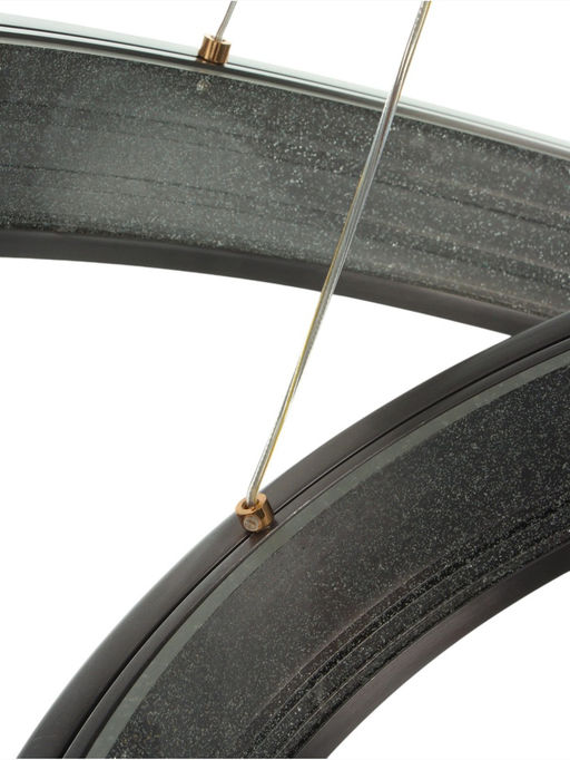 Люстра Emma 168 Вт LED 3000-6000К черный/кофе/золото Ø40+60×100 см