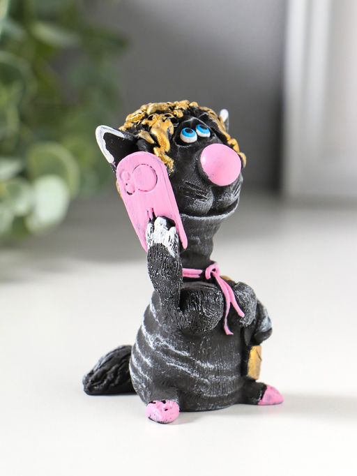 Фигура "Жена кота Романтика", 8,7х4,4х4,4 см