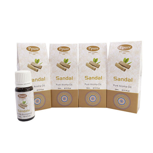 Масло Ppure SANDAL 10мл 1 шт Сандал ароматическое масло для аромаламп