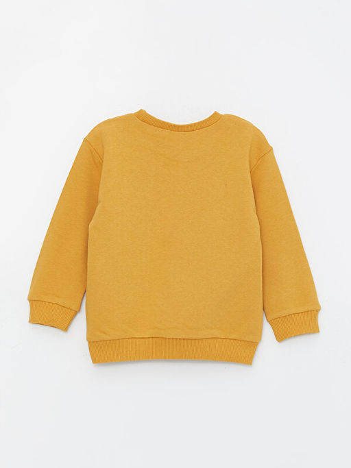 Bask?l? Uzun Kollu Erkek Bebek Sweatshirt 2li - Waikiki фото 3