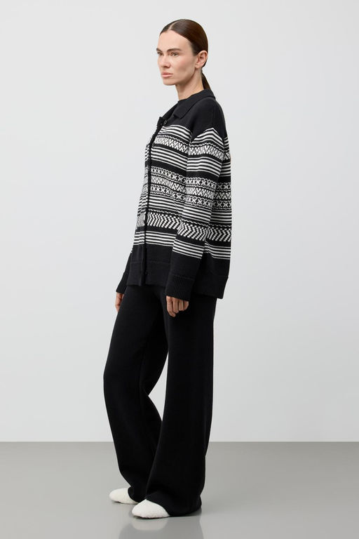 ЕВ 30279/ш/черный кардиган жен