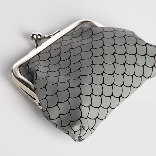 Кошелёк на фермуаре, цвет серый - Simaland фото 3