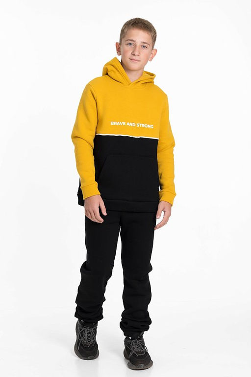 Толстовка М224098Па горчичный