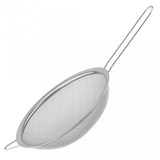 Гранд Сито металлическое д19,5см, h6см, с держателем, металлическая ручка 14,5см (38,8х21,6см) (Китай)