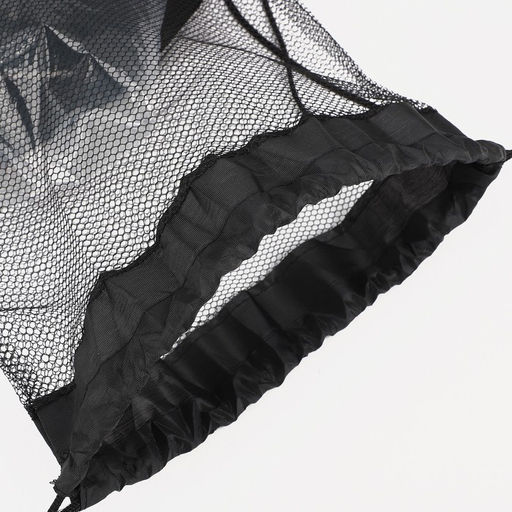 Мешок для обуви на шнурке, цвет чёрный - Simaland фото 2