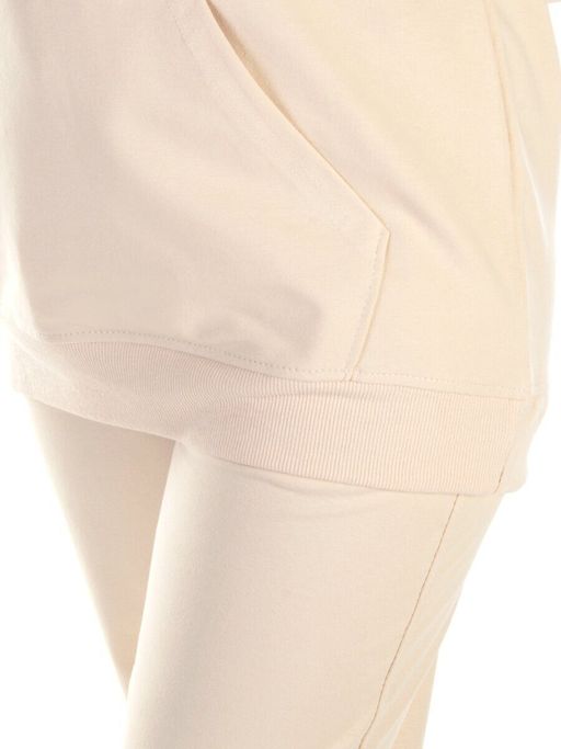 Y314-2 BEIGE Спортивный костюм женский (100% хлопок) - Fashion фото 5