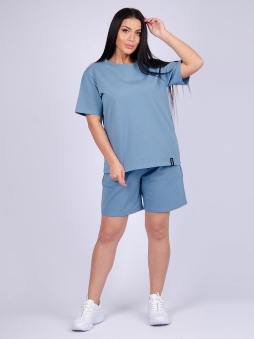 Костюм Лайф сирень, футер с лайкрой - Малина фото 28