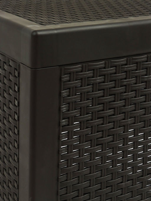 Стол «Ротанг Лайт», 43.5×39.5 см, мокко