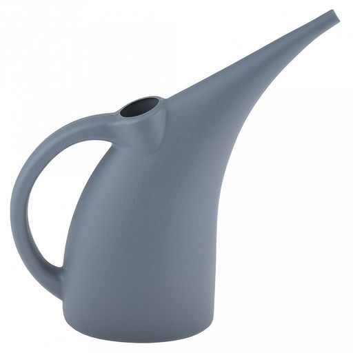 "Марья (Maria)" Лейка для комнатных растений пластмассовая 2л, 15,5х9,5х34см, длина 37см, серый (Китай)