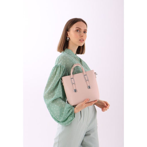 Сумка-тоут на молнии, цвет розовый - Simaland фото 4