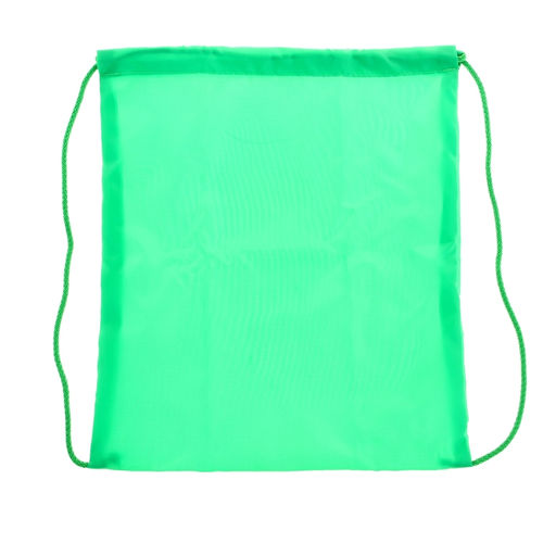 Мешок для обуви 420 х 340 мм, Calligrata Стандарт, (мягкий полиэстер, плотность 210 D), зелёный  фото 3