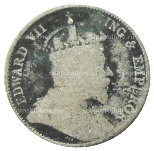 10 центов 1910 года Стрейтс Сетлментс