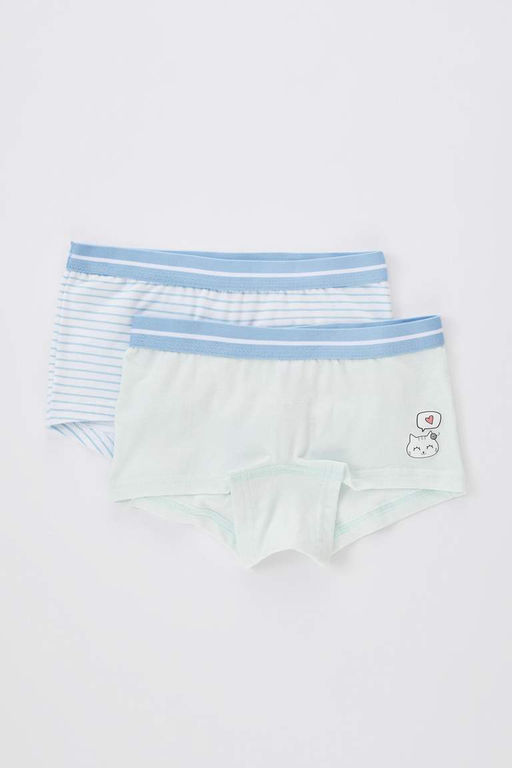 Комплект боксеров из двух пар для девочек - Defacto фото 6