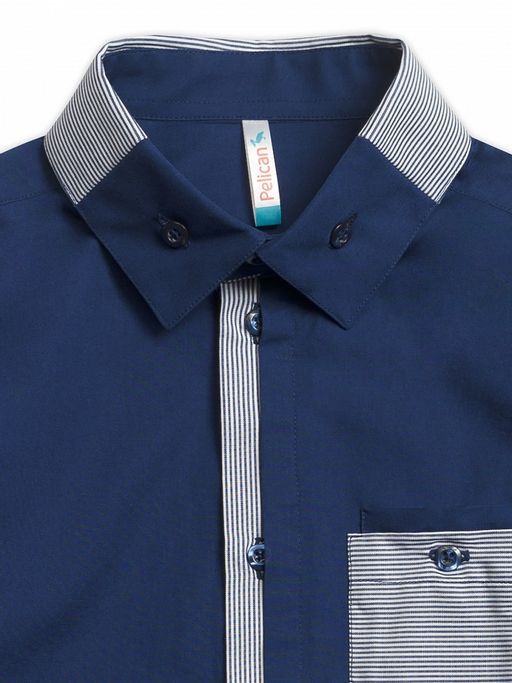 Pelican BWCJ7095 сорочка верхняя для мальчиков  фото 5