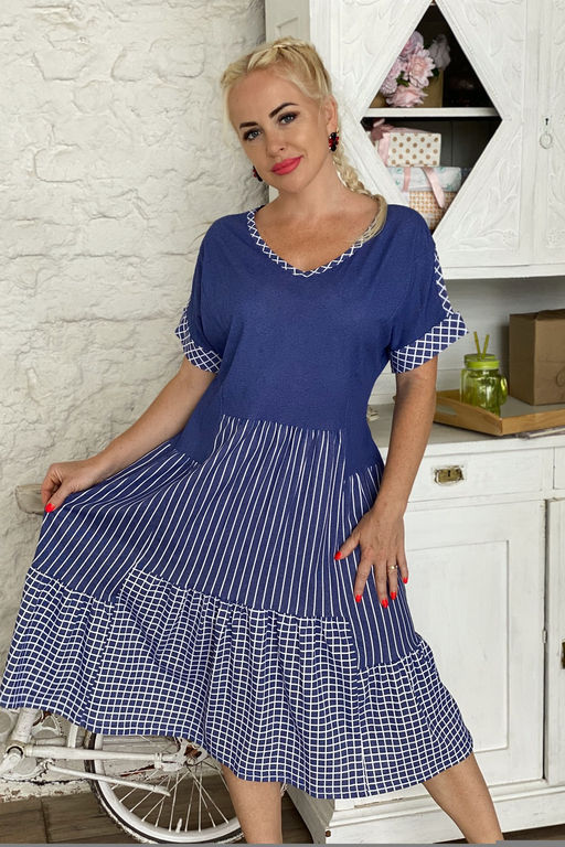 Платье Натали 7223 хлопок фото 3