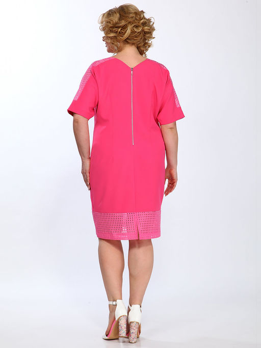 Летнее платье розовое женское - Almond фото 3