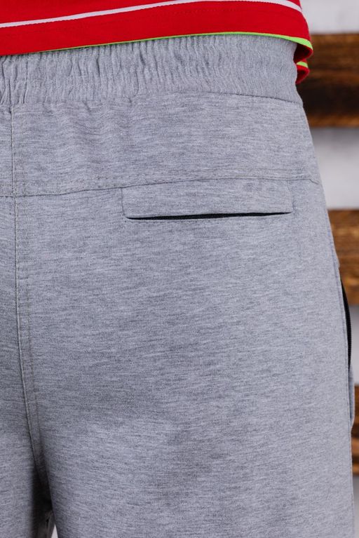 Брюки спортивные 
 3.MM109A-серый-светлый