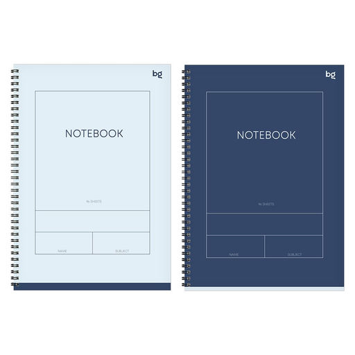 Тетрадь 96л. А4 на спирали BG "Mono style", клетка (Т4гр96 06287)