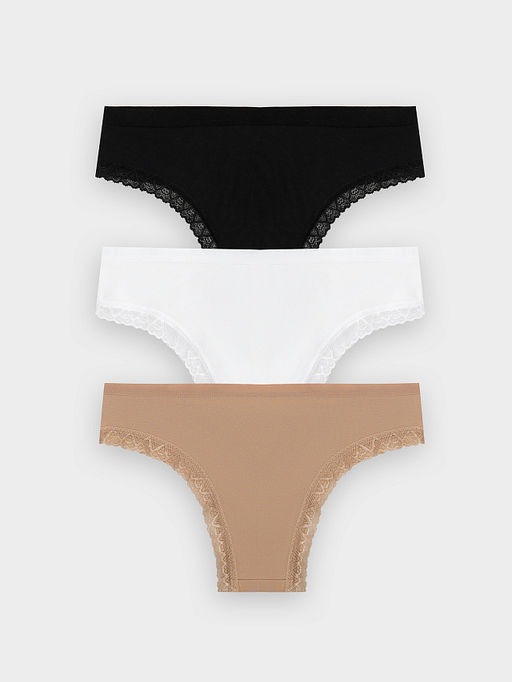 Трусы слипы женские в наборе, 3 шт - Mark formelle фото 5