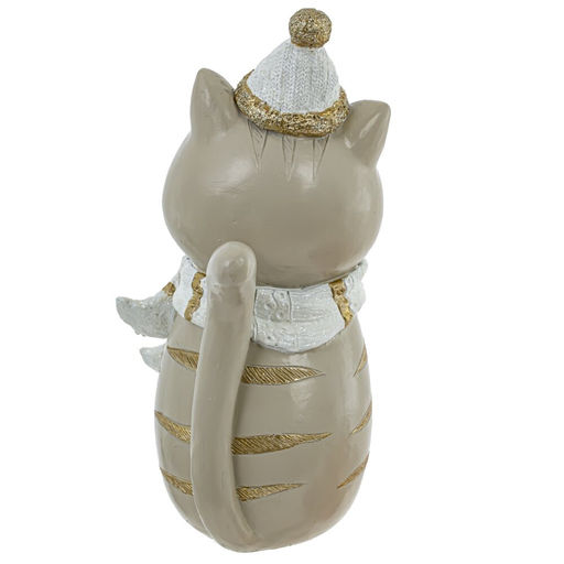 Фигурка декоративная "Кот", L12 W12 H24,5 см