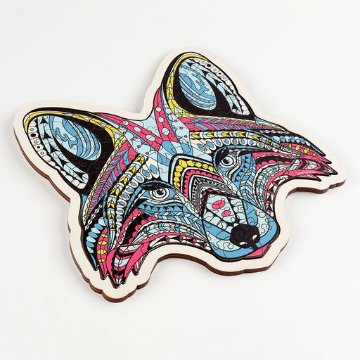 Пазл деревянный фигурный Енот, в раме - Puzzle фото 9