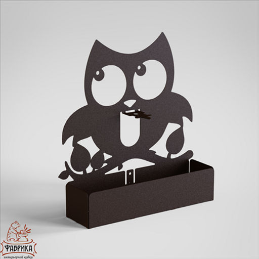 Декоративная подставка для спиралей от комаров Сова 704-206 - Фабрика интерьерной ковки фото 5