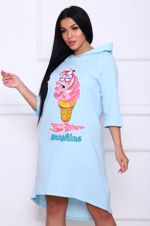 Туника с капюшоном 3320-0001-К-ОН