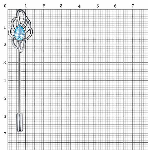 БРОШЬ 14815980Ак - Красная пресня фото 4