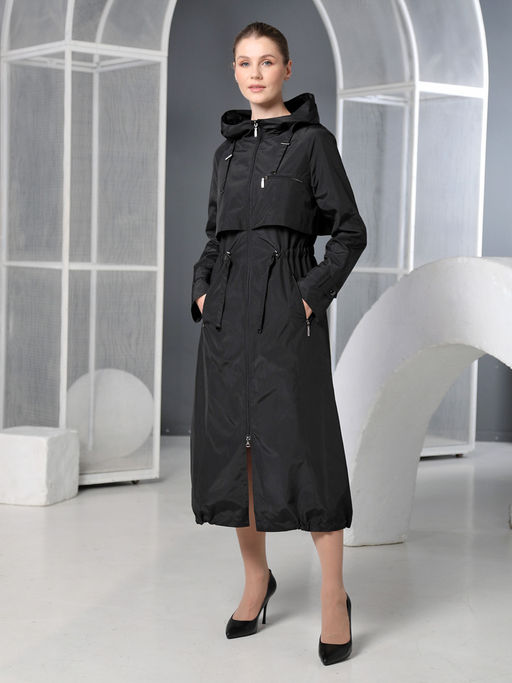 25130 Плащ черный