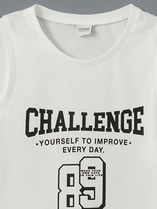 Bisiklet Yaka Erkek ?ocuk Atlet