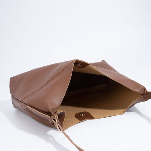 Сумка-мешок на магните, косметичка на молнии, цвет коричневый - Simaland фото 7