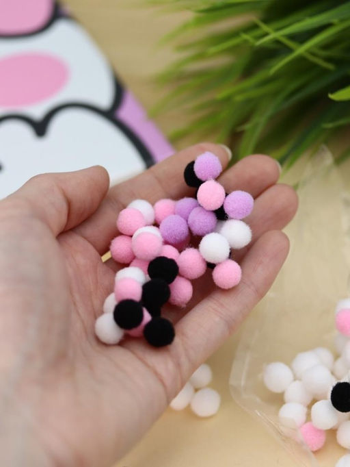 Картина из помпонов на подрамнике Draw Me! Cute cat, (20 х 20 см)