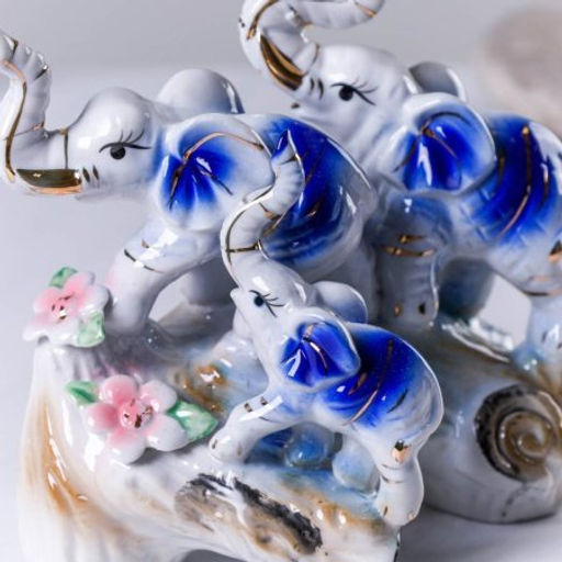 Статуэтка Семья слонов 14*15 см / W316 /уп 36/ - Галеонтрейд фото 5