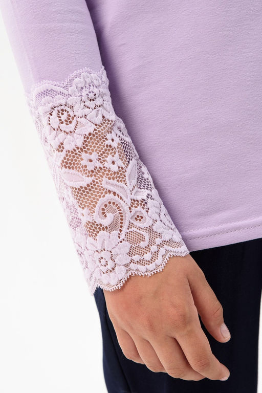 Кружевница блузка детская