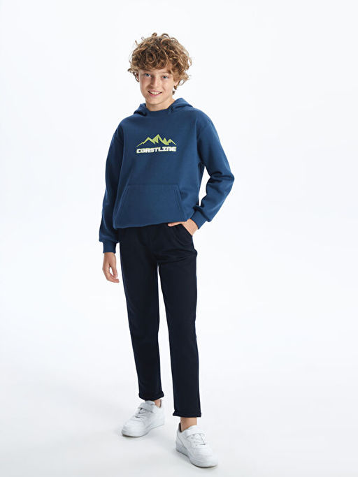 Beli Lastikli Dokulu Erkek ?ocuk Pantolon - Waikiki фото 3