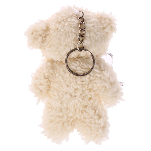 Мягкая игрушка Мишутка с цветами на брелоке, 11 см, цвет МИКС - Simaland фото 3