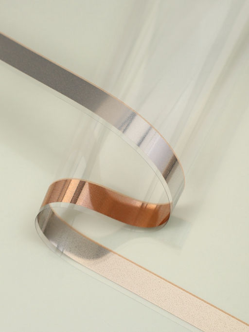 Цена за 20 шт. Плёнка для цветов «Полоса с окном», светло-зелёная с золотым, 57×57±2 см