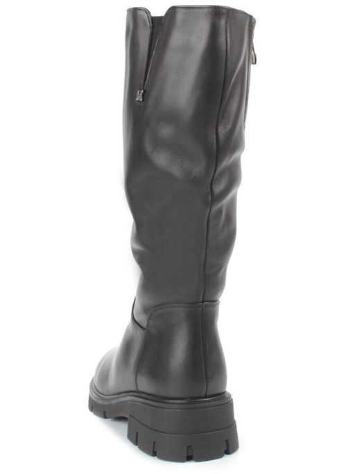 Z4215M BLACK Сапоги зимние женские (натуральная кожа, натуральный мех)