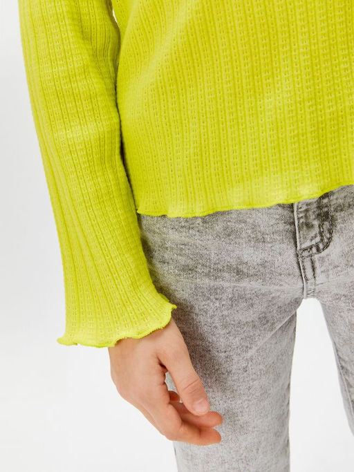 ACOOLA / Джемпер детский для девочек Magni лайм  фото 5