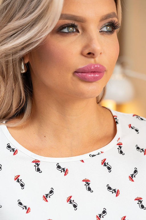 Блузка ТБ-300 кошки