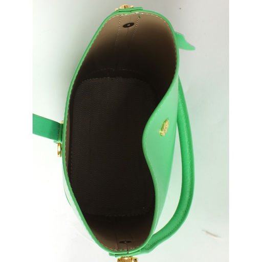 Сумка женская натуральная кожа GU 165-8226, 3отд, плечевой ремень, зеленый SALE 256003 - Adelia фото 8