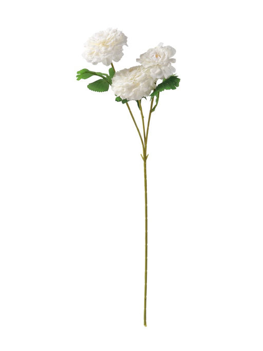 Цветы искусственные "Хризантема волнистая галант" d-8 см 58 см, белый