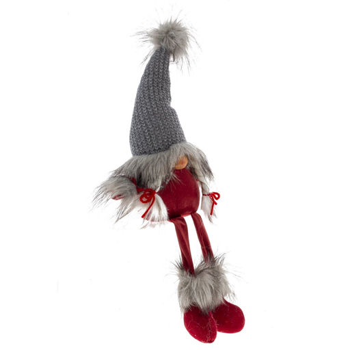 Игрушка набивная "Гном", L22 W14 H62/41 см, 2в.