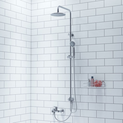 3703F24M76, Душевой гарнитур с верхней лейкой, MI