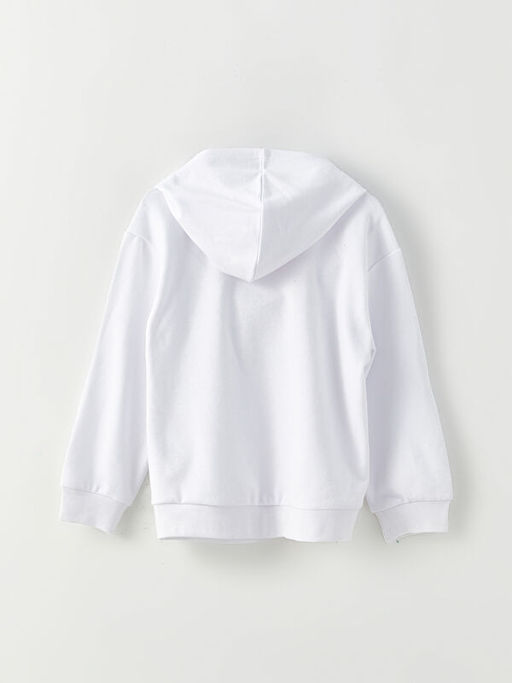 Kap??onlu Mickey Mouse Bask?l? Uzun Kollu K?z ?ocuk Sweatshirt - Waikiki фото 2
