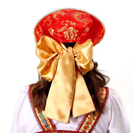 Карнавальный костюм Самоцветы: платье, кокошник, косынка в руку, р-р 46-48 - Страна карнавалия фото 5