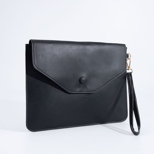 Сумка-клатч на магните, ремешок на запястье, цвет чёрный - Simaland фото 4